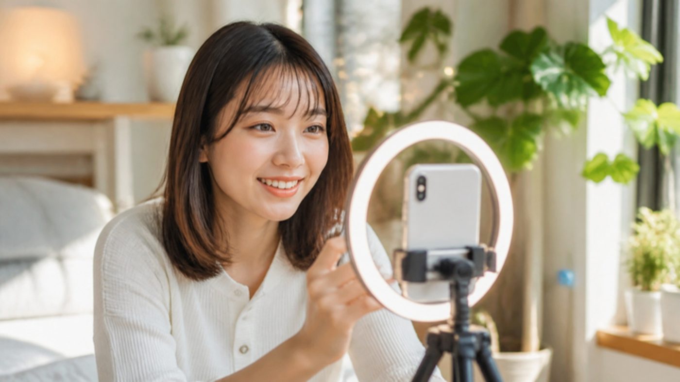 ライブ配信の様子